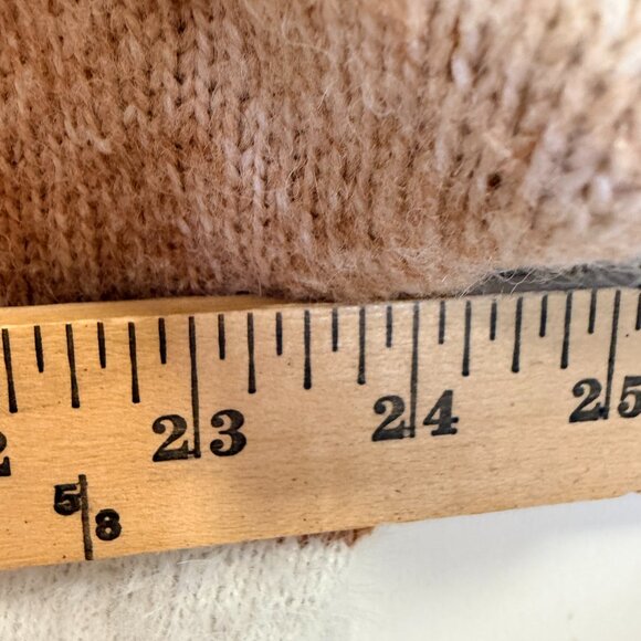 Haptics Fuzzy Striped Cardigan Sweater Size L Cozy Oversized - Picture 9 of 9